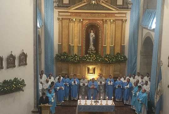 Fiesta de la Inmaculada en el Seminario