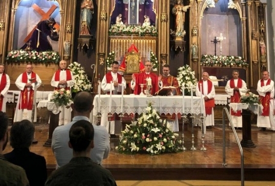 250 ANIVERSARIO DE LA LLEGADA DE LA IMAGEN DEL BENDITO CRISTO DE LA MISERICORDIA A PUEBLA DE TRIVES