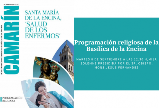 PROGRAMACIÓN RELIGIOSA DE LA BASÍLICA DE LA ENCINA DE PONFERRADA
