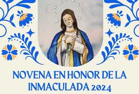 NOVENA Y FIESTA DE LA INMACULADA 2024