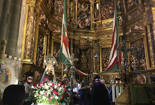La Virgen del Castro ya está en Astorga