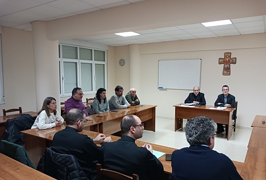 REUNION DEL SEÑOR OBISPO CON COLEGIOS DE TITULARIDAD RELIGIOSA