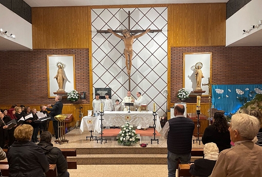 EUCARISTÍA EN EL SAGRADO CORAZÓN DE PONFERRADA