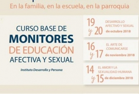 Curso Base de Monitores de educación afectiva y sexual