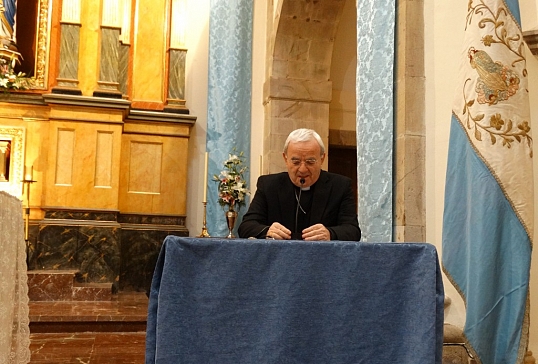 Encuentro diocesano de oración con el Nuncio de su Santidad en España,Mons. Renzo Fratini