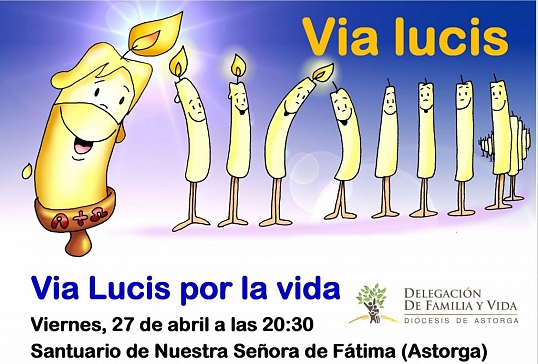 Via Lucis por la vida en el Santuario de Fátima