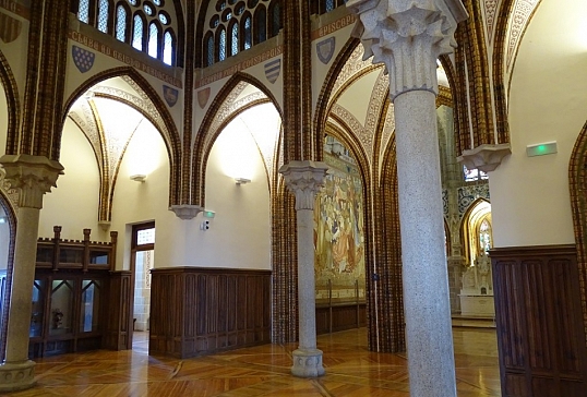 El Palacio de Gaudí conmemora el 130 aniversario del inicio de las obras
