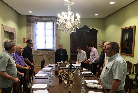Reunión de constitución del nuevo Colegio de Consultores de la diócesis