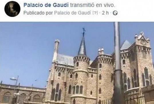 Disponible el video del Palacio de Gaudí con motivo del nacimiento del artista de Reus